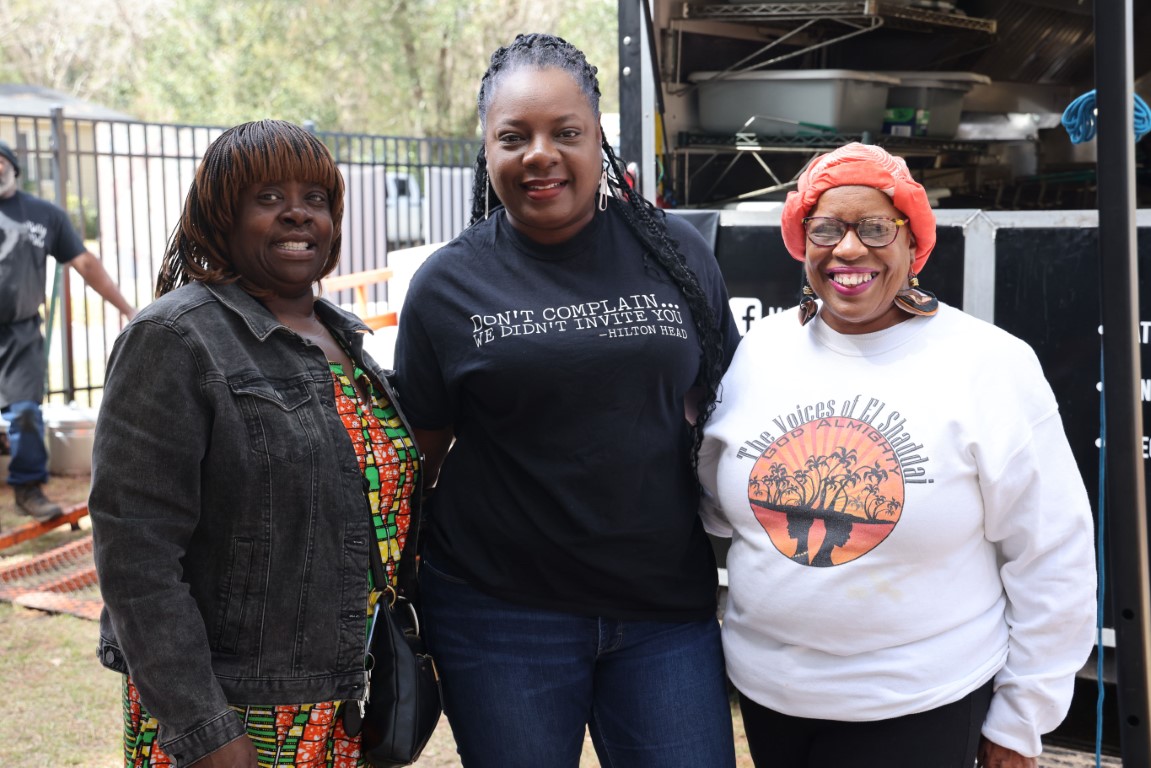 People at the Gullah Oyster Festival